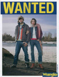 Wrangler Wanted River Vintage Retro Advert Poster A4 Photo Print