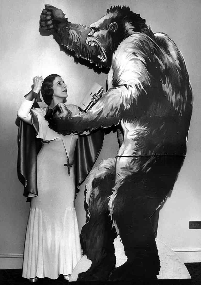 Wray Fay King Kong z11 A4 Photo Print