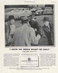 Wreck Accident Mutual 1950s Vintage Retro Advert Poster