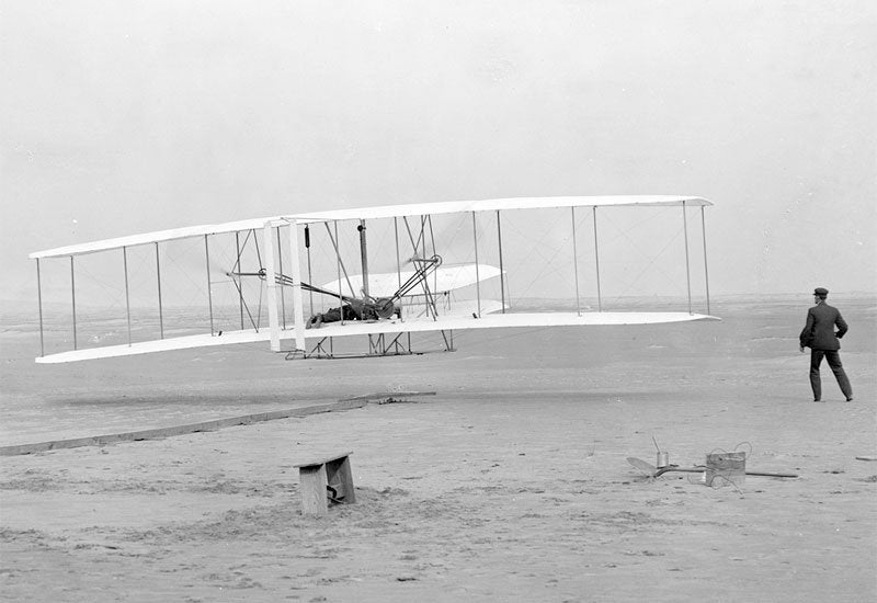 Wright Flyer 8 A4 Photo Print