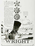 Wright Flyer Whirlwind Vintage Retro Advert Ads A4 Photo Print