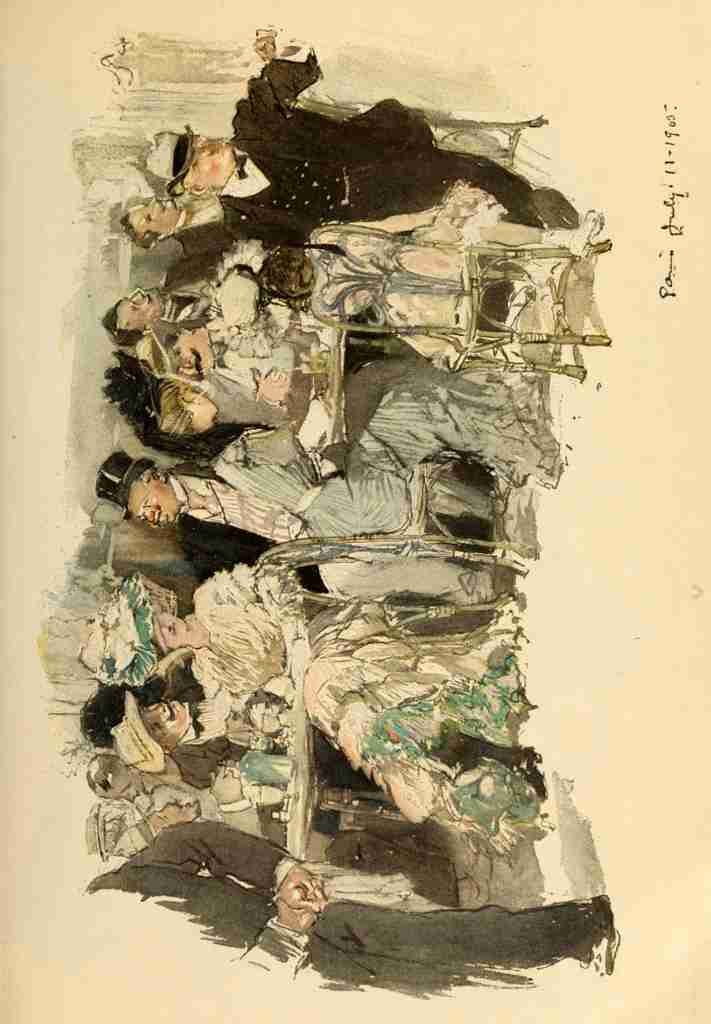 Wright George 1860 1942 Scribners Magazine 40 1906 Paris 1905 A4 Photo Print