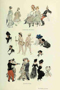 Wright George 1860 1942 Scribners Magazine 45 1909 At the Bal Tabarin A4 Photo Print