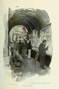 Wright George 1860 1942 Scribners Magazine 45 1909 The Odeon Bookstalls Vintage A4 Photo Print