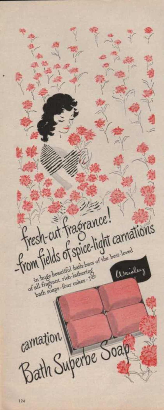 Wrigley S Carnation Vintage Retro Advert Ads A4 Photo Print
