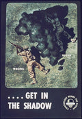 Wrong Right Shadow Vintage Retro Advert Ads A4 Photo Print