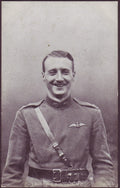 Ww1 Lieut W L Robinson Vc Laughing Vintage A4 Photo Print