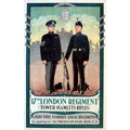 Ww1 London Regiment Tower Hamlets Rifles Recruitment P Vintage Retro Advert Pos