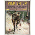 Ww1 Military Recycling Vintage Retro Advert Poster A4 Photo Print