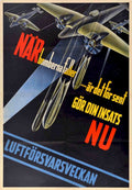Ww2 Bombers Missile Vintage Retro Advert Poster A4 Photo Print