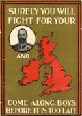 Wwi Great Britain Vintage Retro Advert Poster A4 Photo Print
