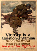 Wwi Soldier Wheat Vintage Retro Advert Poster A4 Photo Print