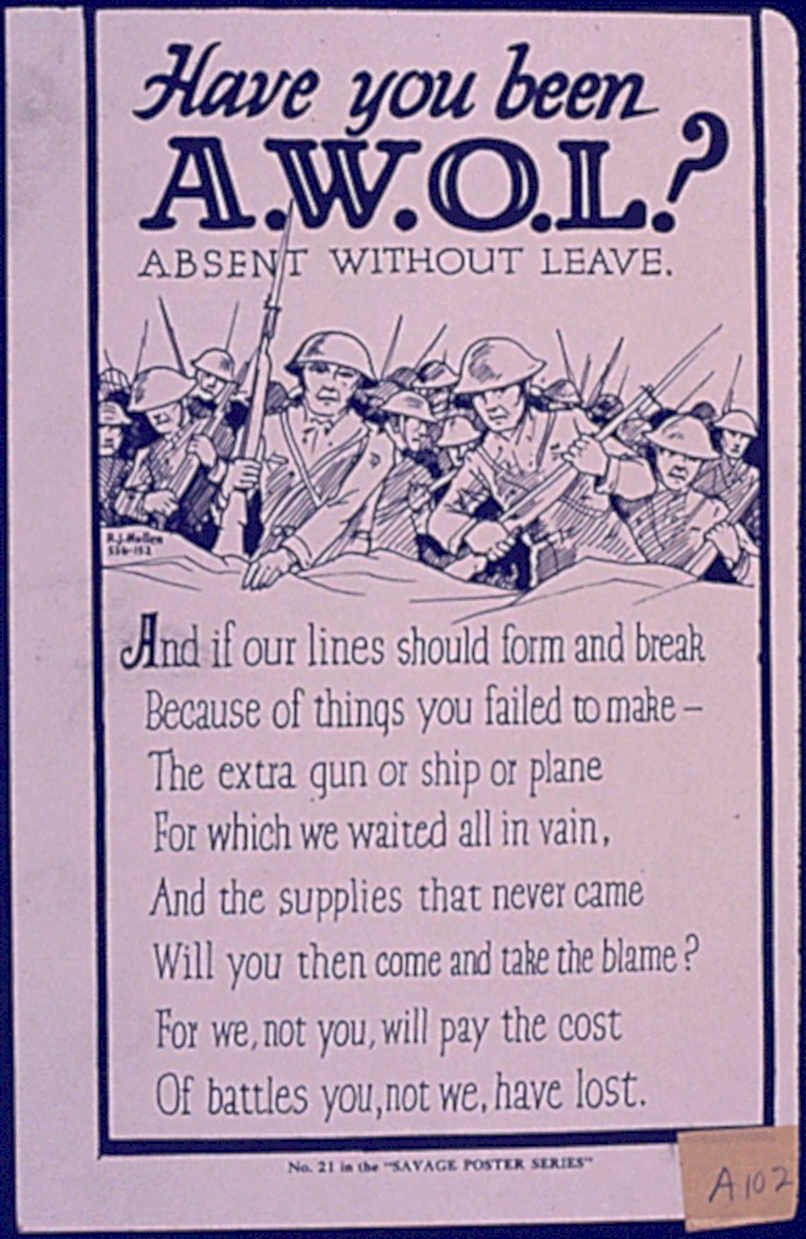 Wwi Soldiers Away Vintage Retro Advert Poster A4 Photo Print