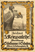Wwi Vulture Vienna Vintage Retro Advert Poster A4 Photo Print