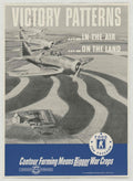 Wwii Agriculture Propaganda American World War II Advert Poster