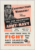 Wwii Recruitment Poster American World War II Advert Poster