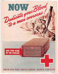 Wwii Red Cross American World War II Advert Poster