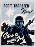 Wwii Soldier Poster 2 American World War II Advert Poster