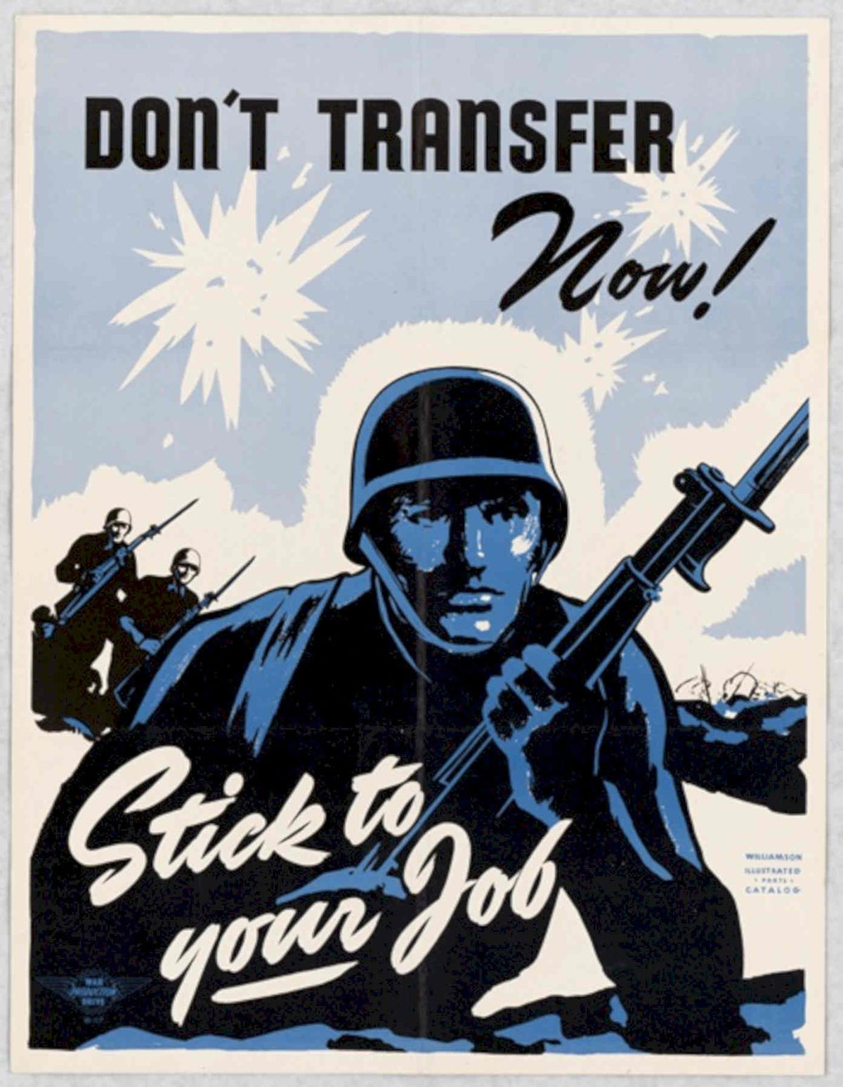 Wwii Soldier Poster 2 American World War II Advert Poster