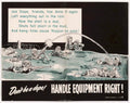 Wwii Soldiers Trench American World War II Advert Poster