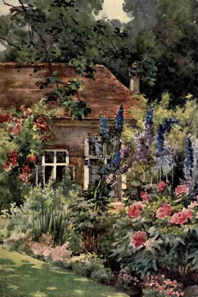 Wyatt Katharine Montagu A Book of English Gardens 1906 The Orangery Ham House A4 Photo Print