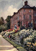Wyatt Katharine Montagu A Book of English Gardens 1906 The Terrace border Ham House Vintage A4 Photo Print