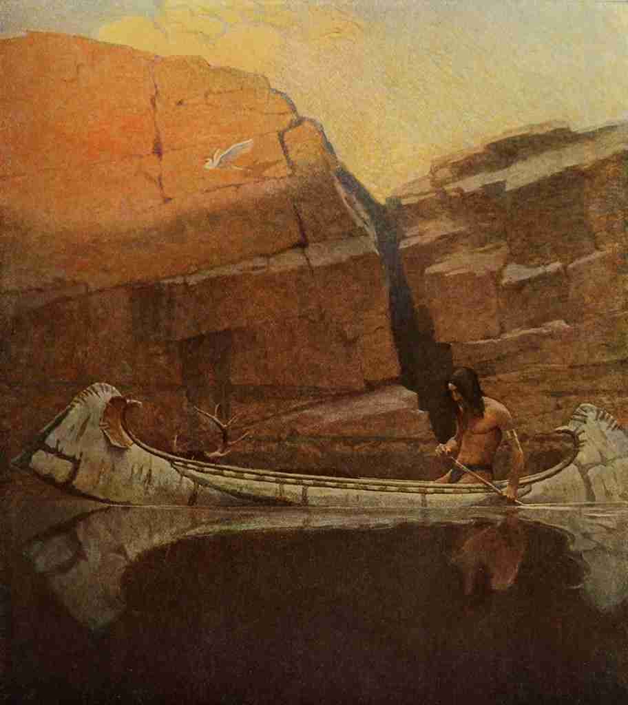 Wyeth Newell 46 1909 Moods Autumn A4 Photo Print