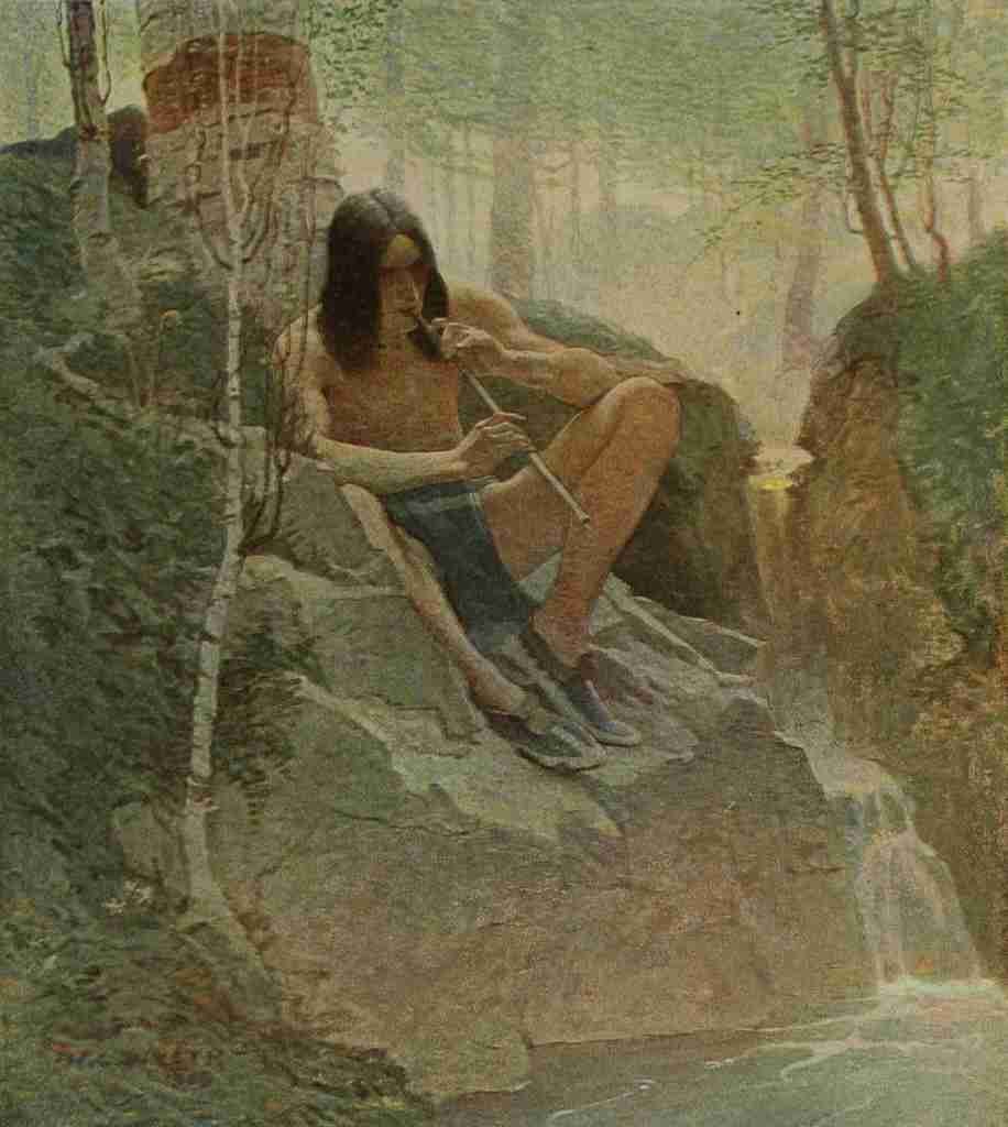 Wyeth Newell 46 1909 Moods Spring A4 Photo Print