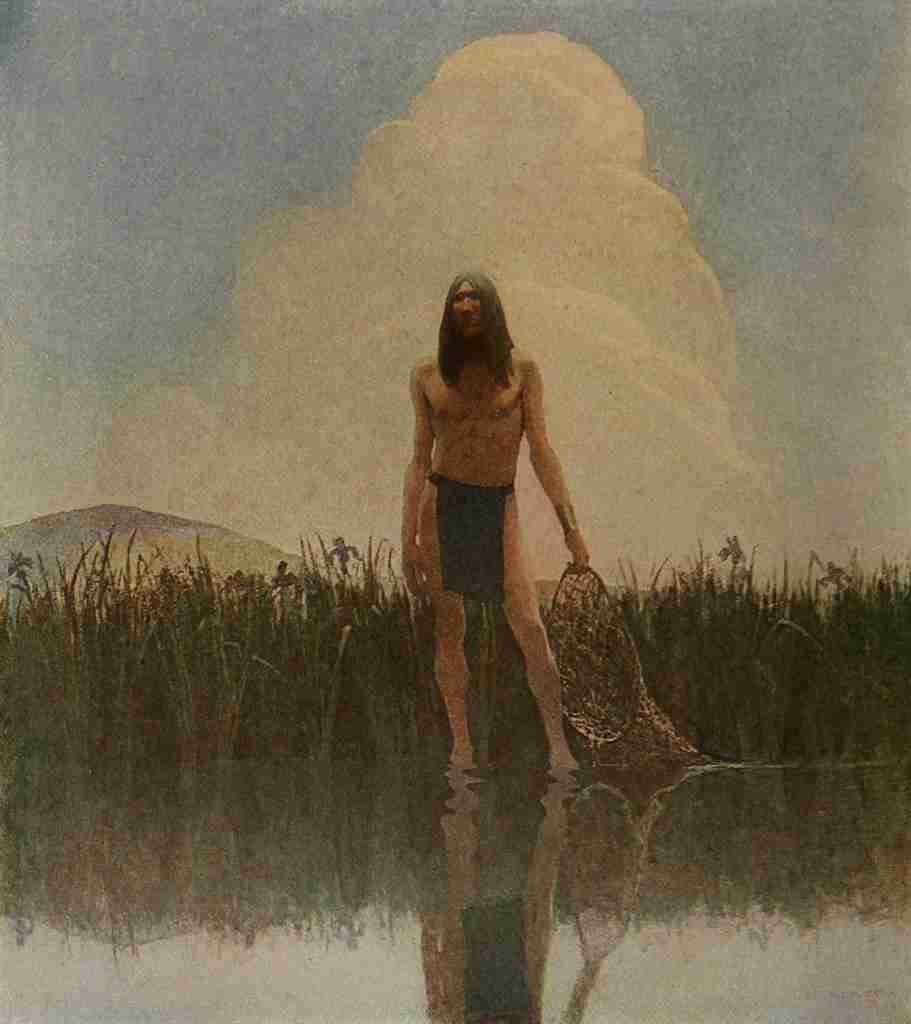 Wyeth Newell 46 1909 Moods Summer A4 Photo Print