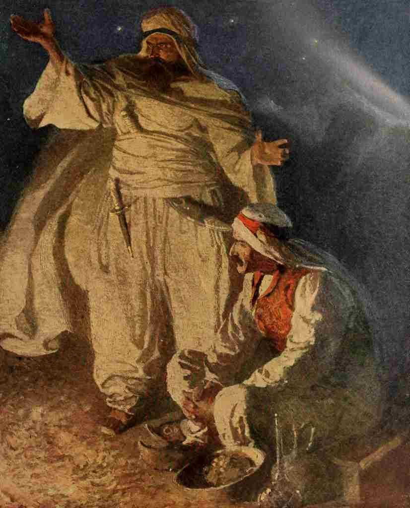 Wyeth Newell 49 1911 Leader of Arab caravan A4 Photo Print