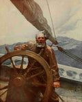 Wyeth Newell 56 1914 The Rakish Brigantine A4 Photo Print