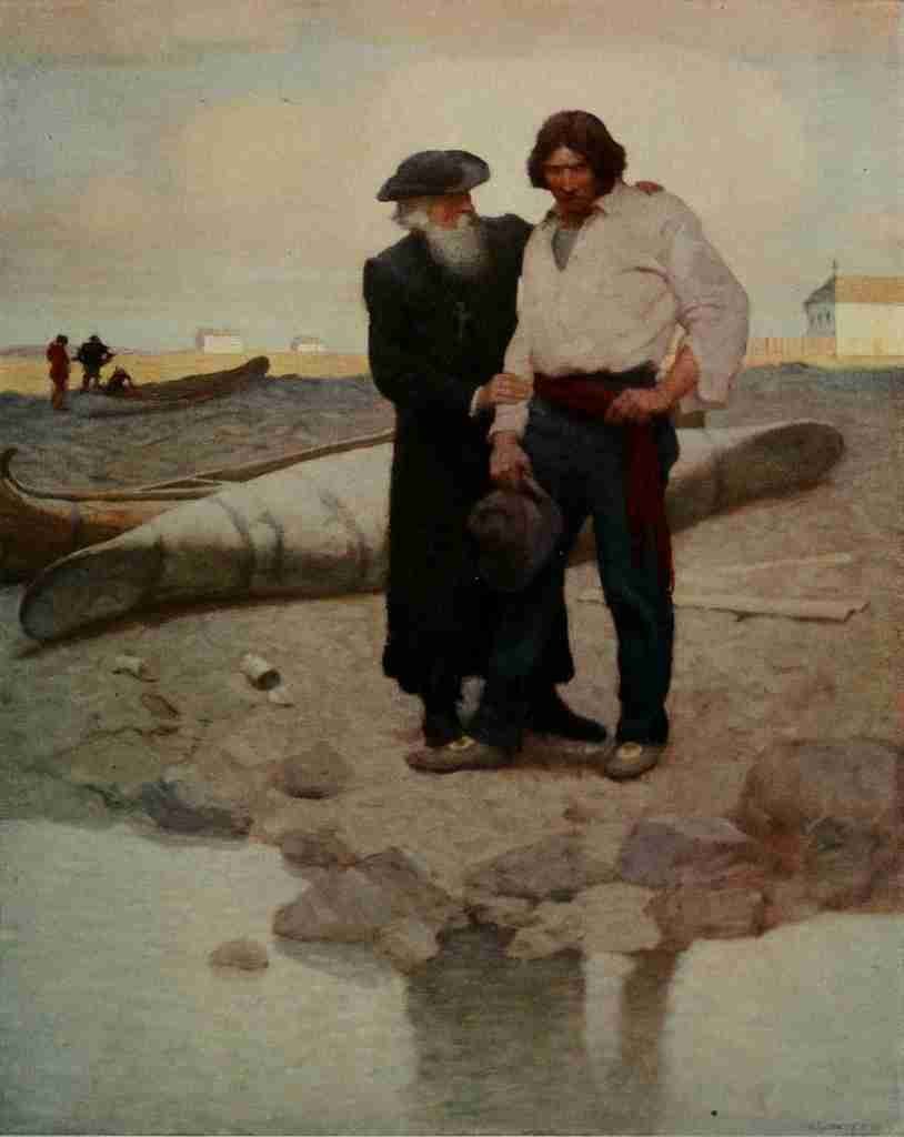 Wyeth Newell 59 1916 Put revenge from your heart A4 Photo Print