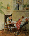 Wyeth Newell 60 1916 He was a fine boy with great dreams A4 Photo Print