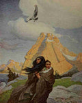 Wyeth Newell 60 1916 Song of the Eagle A4 Photo Print