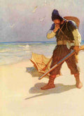 Wyeth Newell Robinson Crusoe 1920 Thunderstruck A4 Photo Print