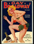 X gay broadway glamour magazine cover Advert A4 Photo Print