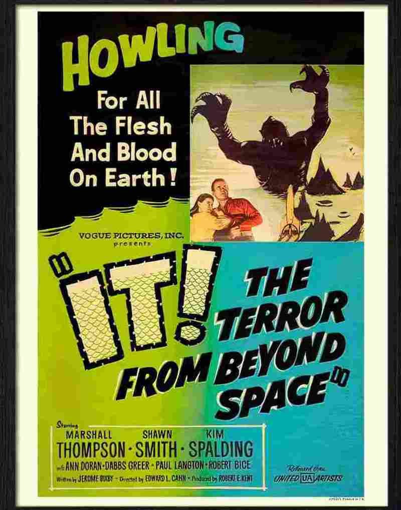 X it the terror from beyond space Advert A4 Photo Print