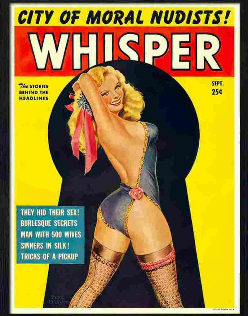 X whisper glamour magazine cover Advert A4 Photo Print