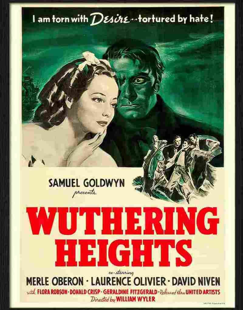X wuthering heights movie poster Advert A4 Photo Print