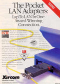 Xircom Pocketlan Ad Vintage Retro Advert Ads A4 Photo Print
