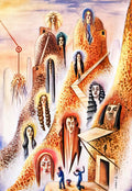 Xul Solar Xul Solar zod aco 1949 Art A4 Photo Print