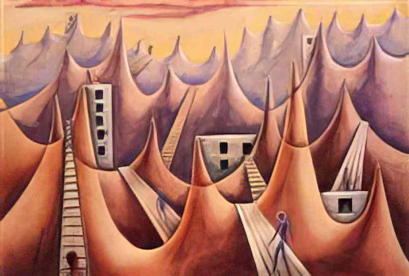 Xul Solar barreras mel dicas 1948 Art A4 Photo Print