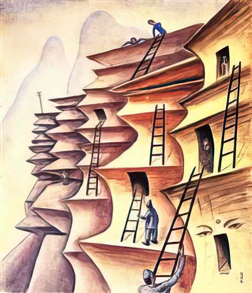 Xul Solar celdas dif ciles 1946 Art A4 Photo Print