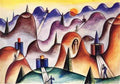 Xul Solar cinco melodias 1949 Art A4 Photo Print