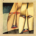 Xul Solar dos 1918 Art A4 Photo Print