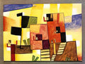 Xul Solar dos casas 1922 Art A4 Photo Print