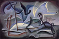 Xul Solar graf a antiga 1939 Art A4 Photo Print
