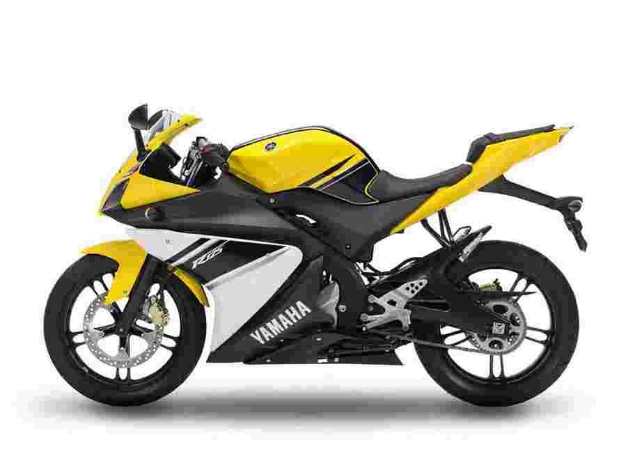 YAMAHA YZF R125 2628 29 Car A4 Photo Print