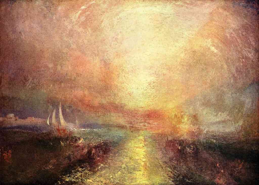 Yacht Approaching The Coast Joseph Mallord Turner A4 Photo Print