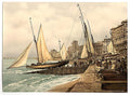 Yachts starting Hastings Vintage A4 Photo Print